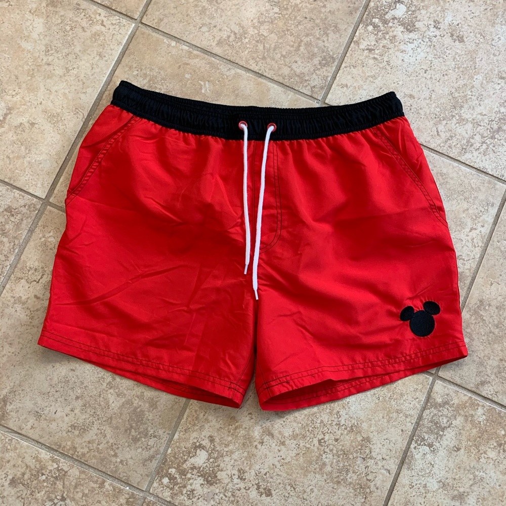 NWOT Men’s Disney Mickey Swimming Trunks